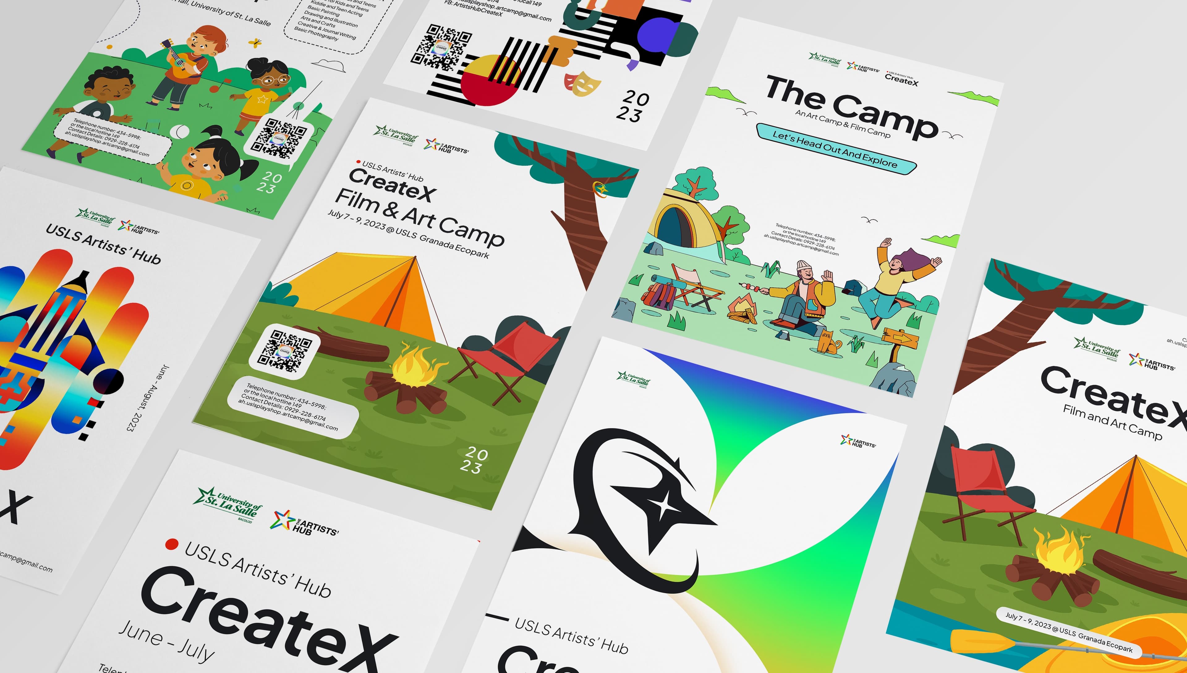 CreateX by Artist Hub USLS - Branding project thumbnail