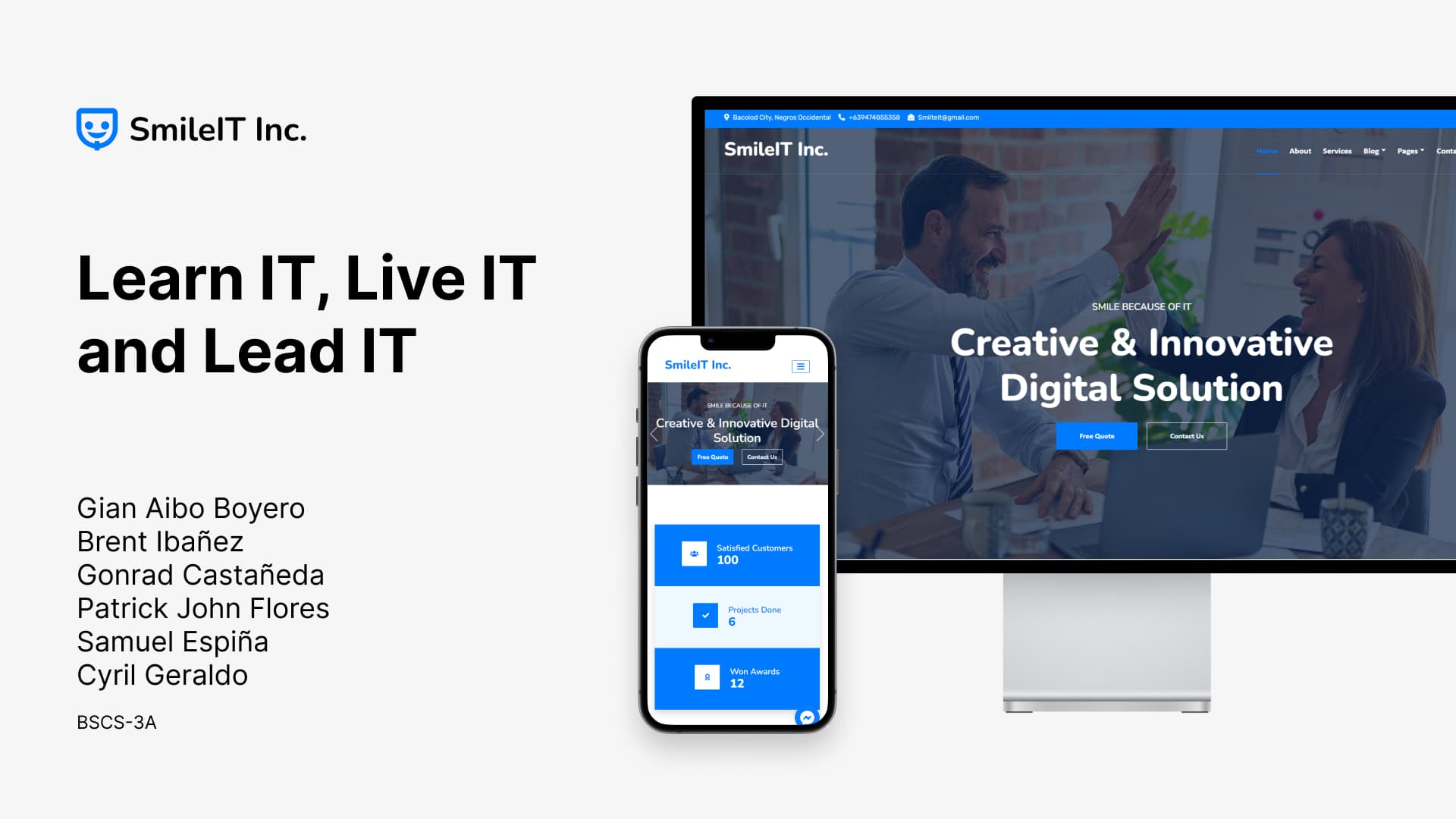 SmileIT Inc. — Web App Solution - Concepts project thumbnail